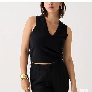 J.Crew Cashmere V-neck Sweater Vest, Size S